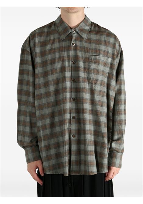 borrowed shirt man green OUR LEGACY | M4252BI